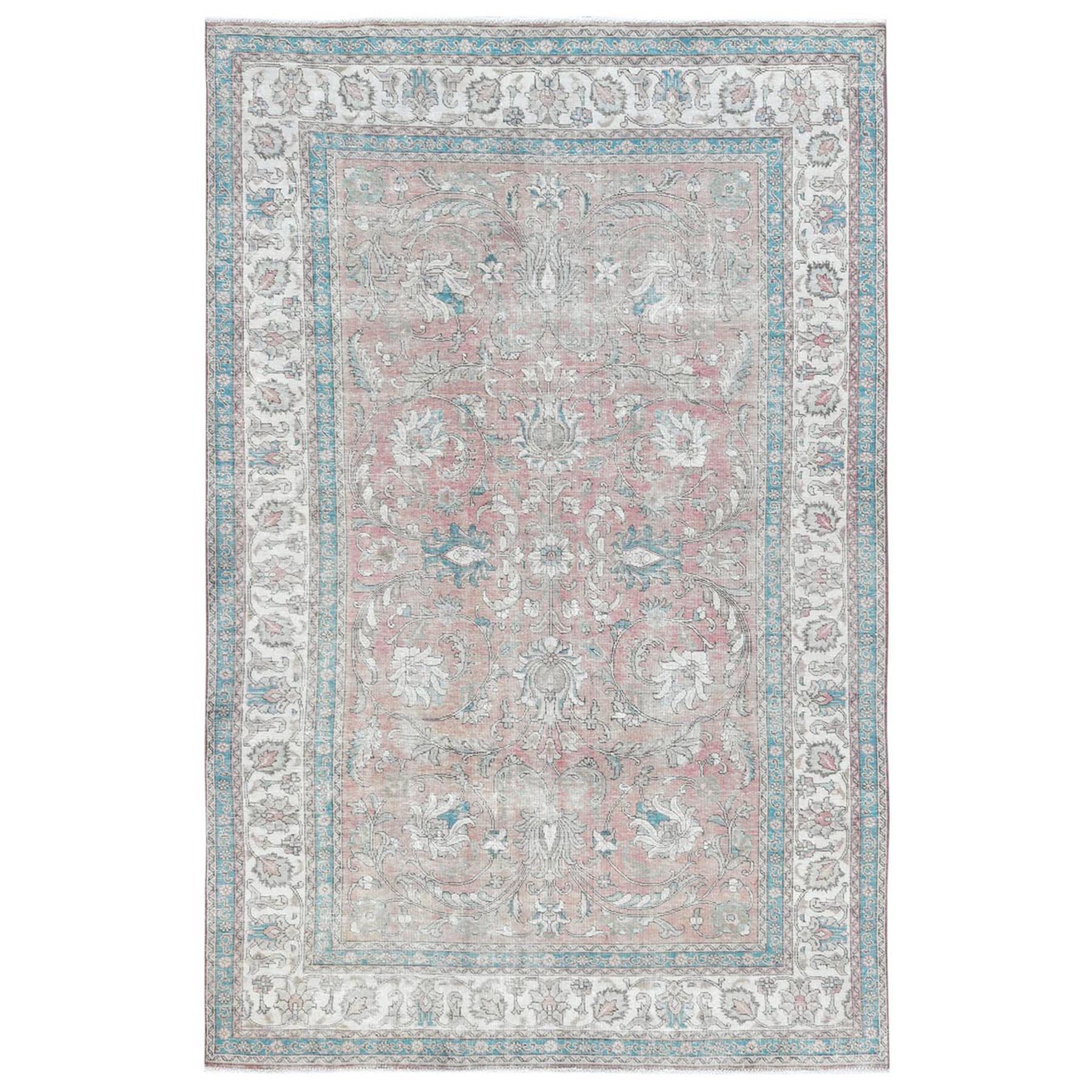 Overdyed & Vintage Rugs LUV735255
